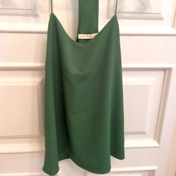 camilla & marc | Tops | Camilla Marc Green Formation Cami Top Size Us 2 |  Poshmark
